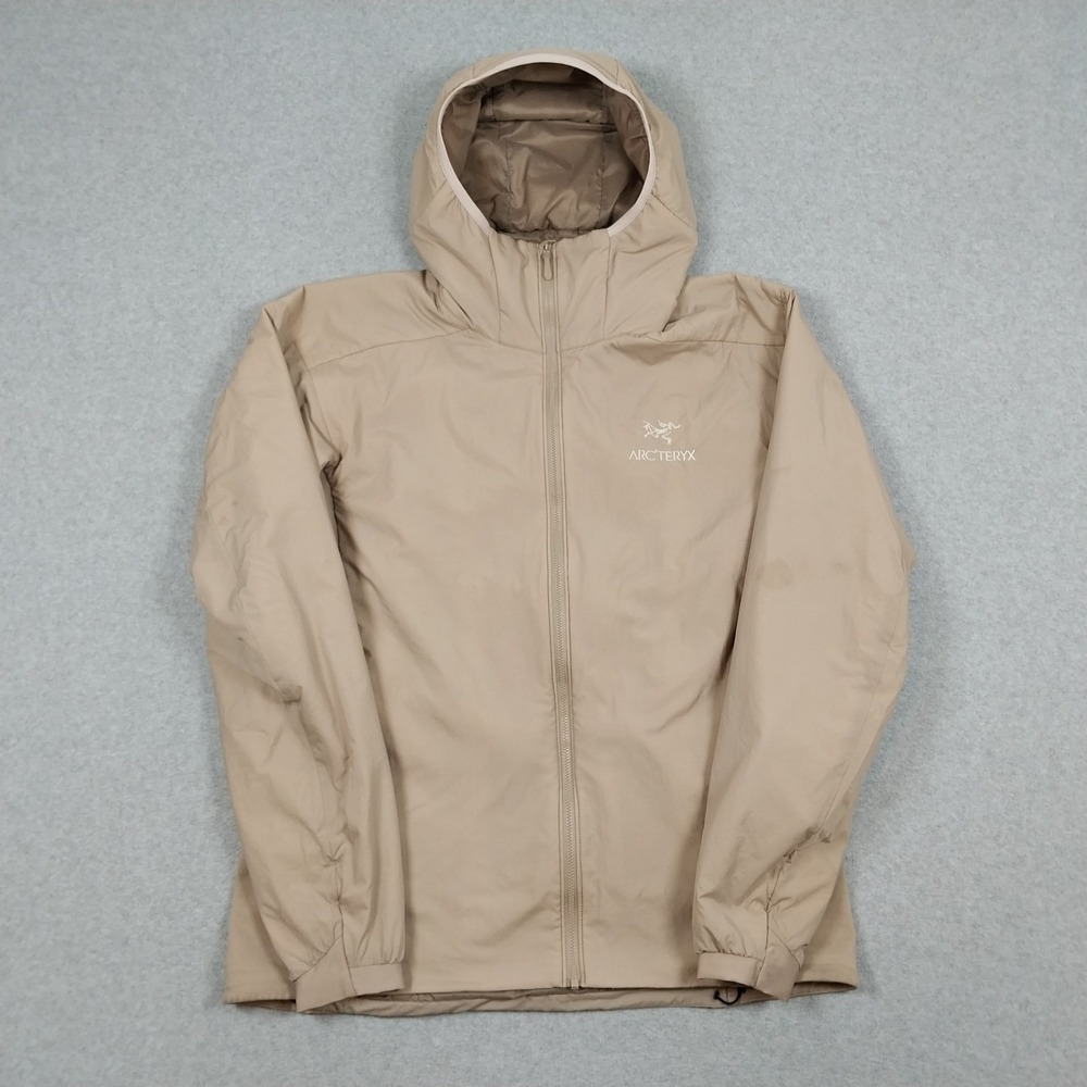 Arcteryx Atom Hoody Mens Large Smoke Bluff Insulated Full Zip Hiking Outdoors